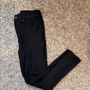 Black Skinny Ponte Pants for Women